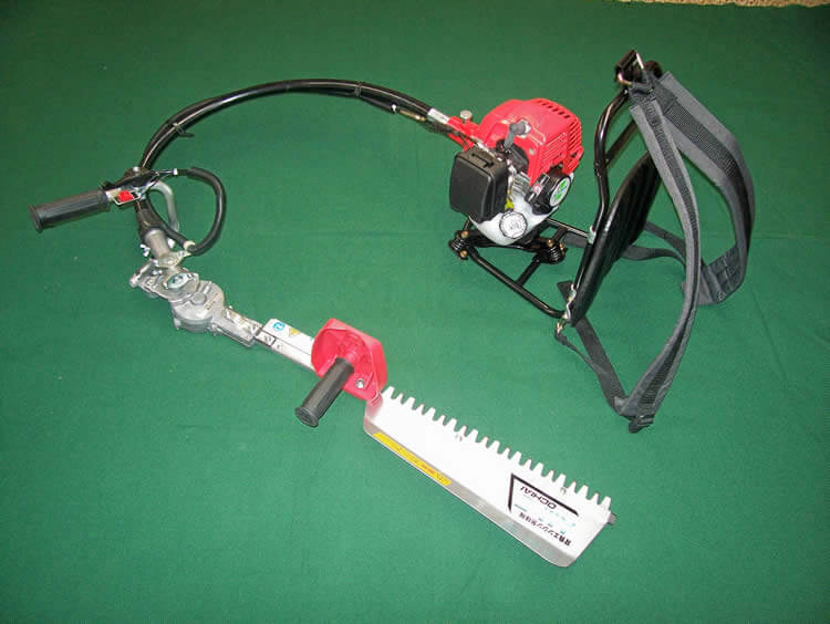 Ochiai AM5 Cutter Head And AM 26EZ Backpack Full View